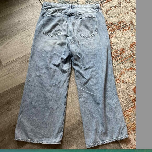 Gap high rise wide leg jeans sz33 - Picture 5 of 6